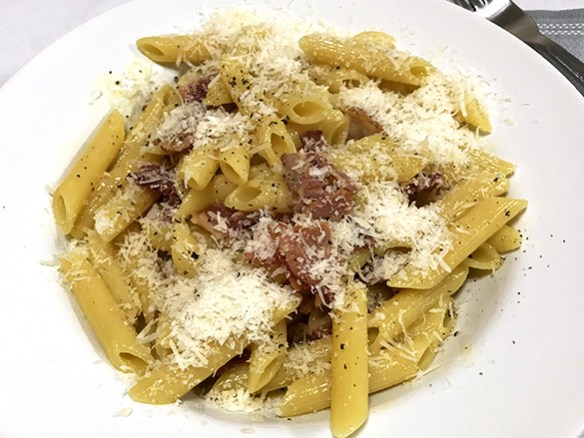 Pasta a la carbonara